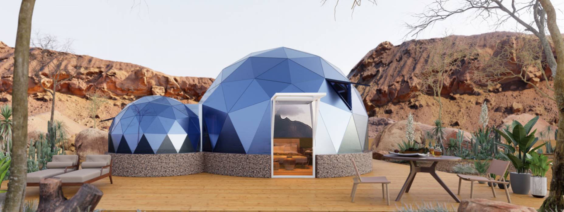 东昌府区球形智能光伏玻璃星空房